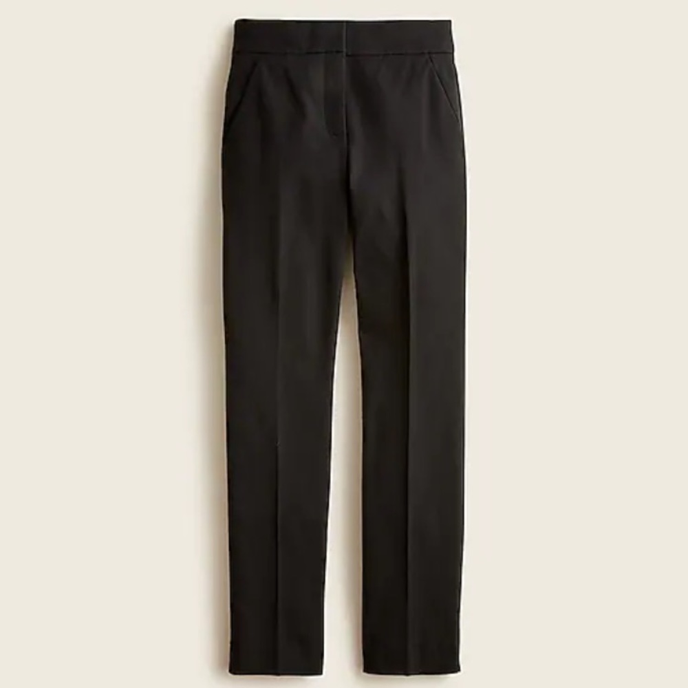 J.‎ Crew NWT Plus Size New Remi Pant in Bi-Stretch Cotton - Black